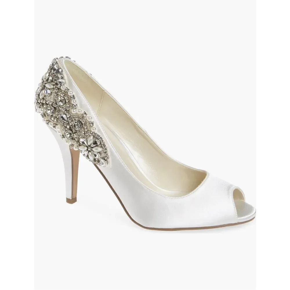 Paradox London Pink Cynthia Embellished Pump (Women) Size 8